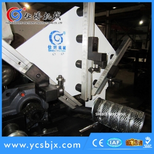 Filter element pipe (spiral punching pipe) spiral air duct machine
